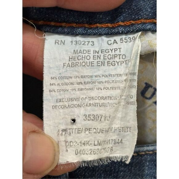 Jeans, Lee Womens Jeans, Modern Series, Curvy Bootcut, Waist 28", Blue Denim, Me - Picture 7 of 7